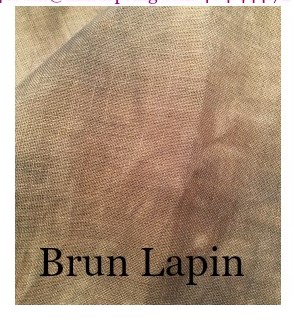 32 ct. Brun Lapin Linen